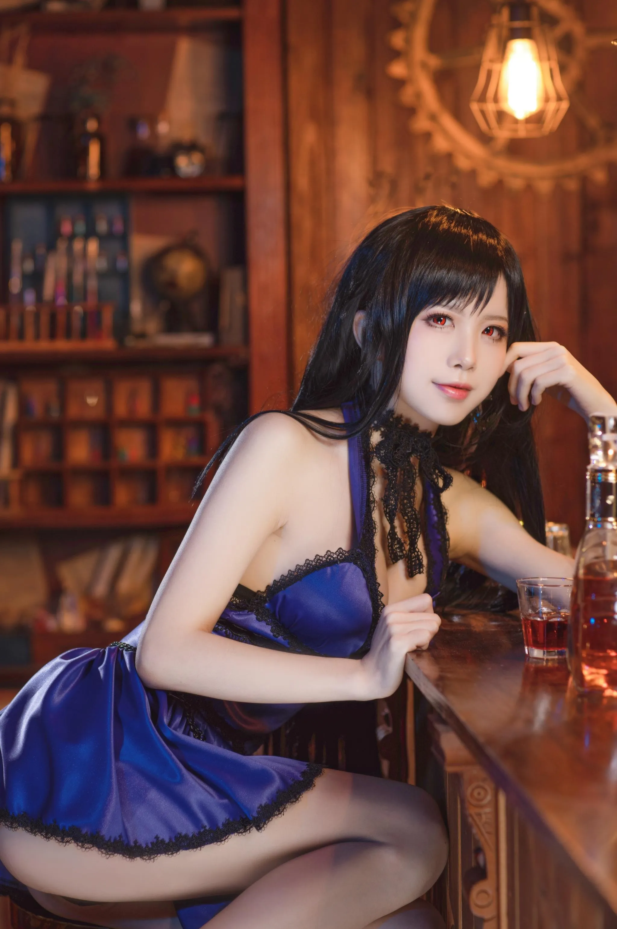 水淼Aqua – NO.43 蒂法旗袍和礼服 [40P]插图9